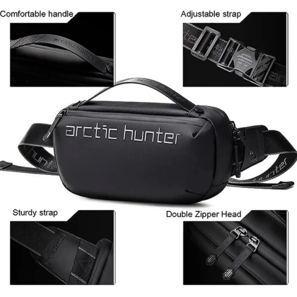 Arctic Hunter Y0020 Anti Thief Unique  Stylish  crossbody Bag - Image 9